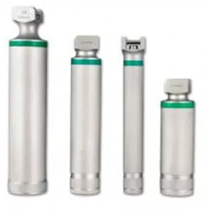 Sun Med Laryngoscope Handle Greenline FiberOptic 3.5 Volt Stubby Handle - M-494235-4707 | Each