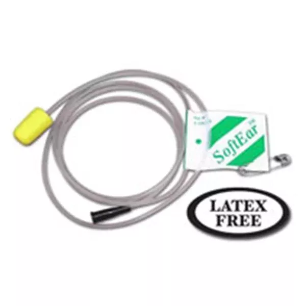 SunMed Earpiece Comfort Fit Softear 4' Length For Stethoscope 25/Bx