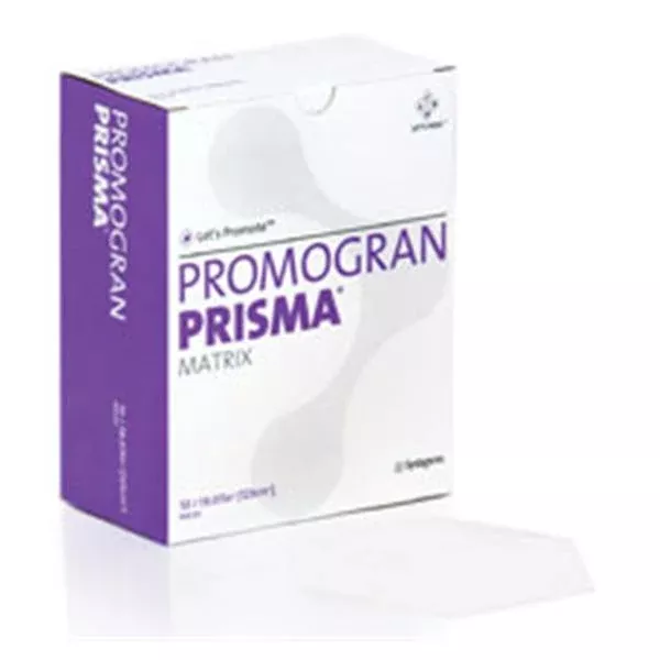 Systagenix Wound Management Dressing Matrix Promogran Prisma Clgn 19-1/10" Sq Adhesive 10/Cr, 4 CR/CA (MA123)