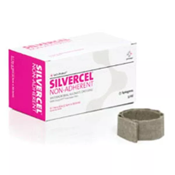 Systagenix Wound Management Dressing Rope Silvercel High G Alginate 1x12" Strl White LF 25/Bx