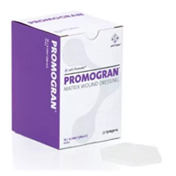 Systagenix Wound Management Dressing Wound Promogran Composite 4.34Sq" Strl Absorbent 10/Bx, 4 BX/CA (PG004)
