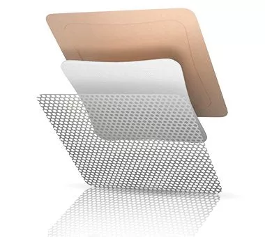 Systagenix Wound Management Dressing Wound Tielle Essential Border PU Fm 4x4" Slcn Adh 100/Ca