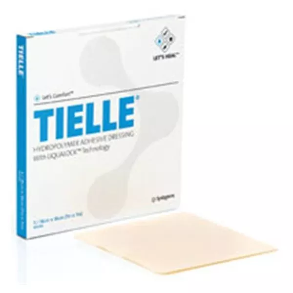 Systagenix Wound Management Dressing Wound Tielle Hydropolymer Foam 7x7" 25/Bx