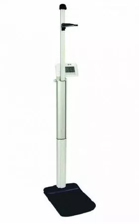 Tanita Column Scale with Height Rod Tanita Digital Display 660 lbs. / 300 kg Capacity Black / White AC Adapter / Battery Operated - M-995927-1051 | Each