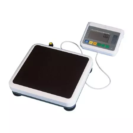 Tanita Floor Scale Digital Display 600 lbs. Capacity Black / Gray AC Adapter / Battery Operated - M-491540-4557 | Each