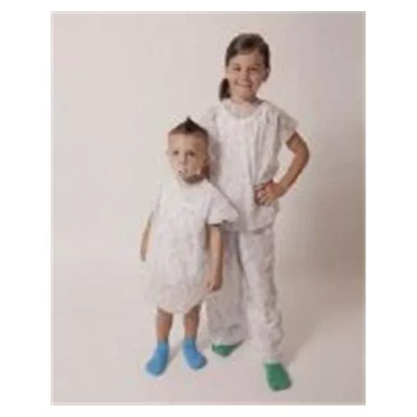 Techstyles Gown Patient White Child 25/Bg, 4 BG/CA (45790-012W)