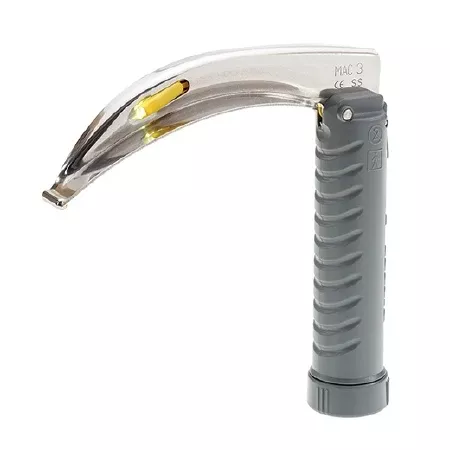 Teleflex LLC Laryngoscope Blade Rusch Lite Macintosh Type Size 3 Medium Adult - M-1048468-1485 | Box of 10
