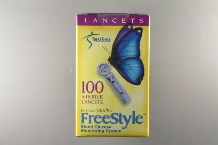Thames Pharma Lancet Freestyle Adjustable Depth Lancet Needle 25 Gauge - M-416635-1200 | Each
