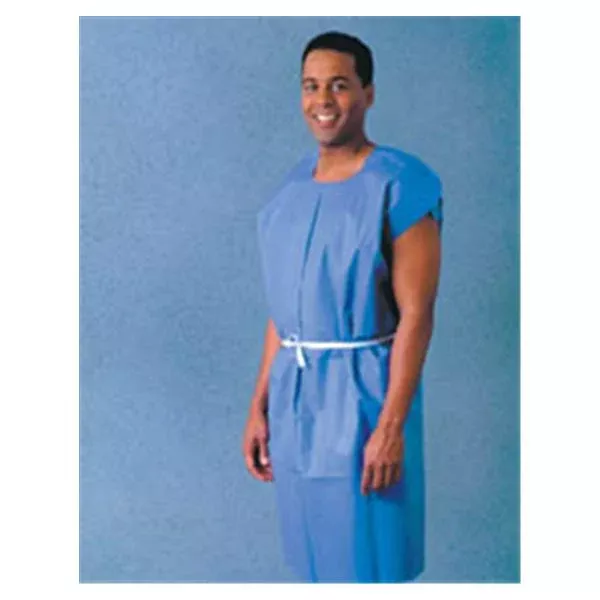 Tidi ProductsGown Exam 30 in x 42 in Blue 50/Ca (980831)