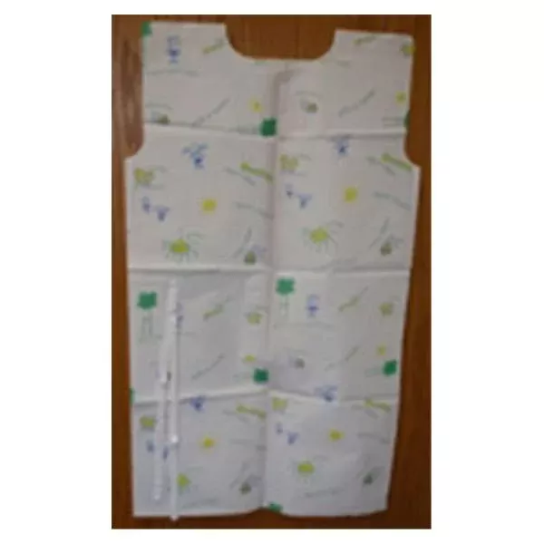 Tidi ProductsGown Patient Fabricel 21 in x 36 in Bugs & Things 50/Ca
