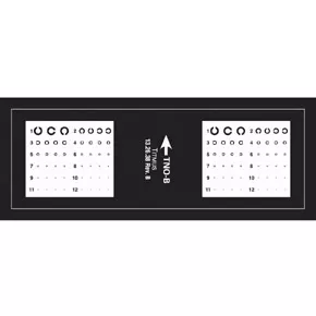 Titmus LLC Vision Screening Slide Acuity Test - M-984239-2361 | Each