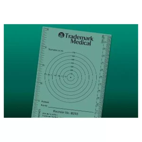 TrademarkGuide Wound Measure Decubitus 3-3/4x5-1/2" 250/Bx