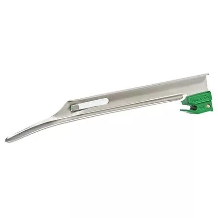 Tri-Anim Health Services Laryngoscope Blade Curaplex Miller Type Size 2 Child - M-1075788-3414 | Box of 20