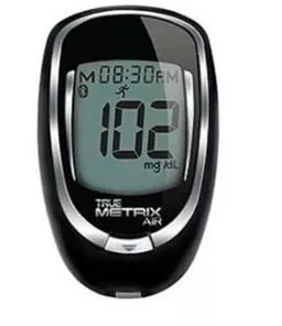 Trividia Health Blood Glucose Meter True Metrix 4 Second Results Stores Up To 1000 Results with Date and Time No Coding Required - M-1104253-3374 | Each