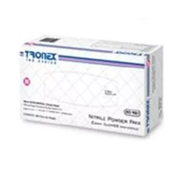 Tronex International Gloves Exam Chemo Approved PF Ntrl LF 12 in Lg NS LtBlu 500/Ca
