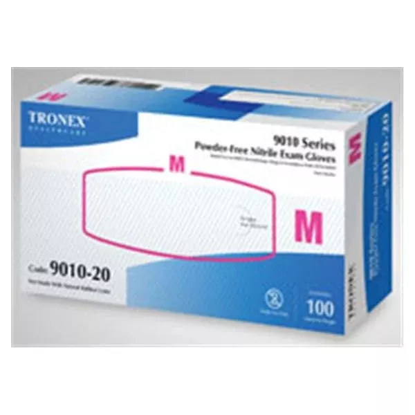 Tronex International Gloves Exam Powder-Free Nitrile Latex-Free 1000/Ca
