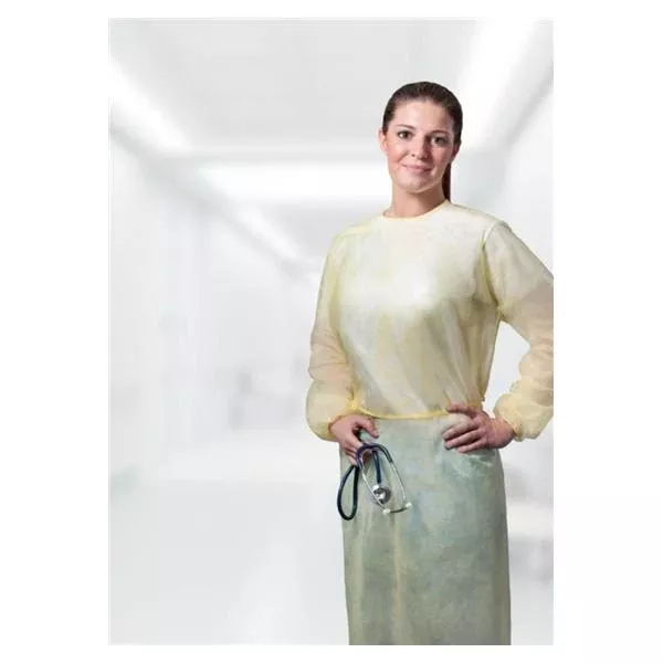 Tronex International Gown Isolation X-Large Yellow 50/Ca (550035Y)