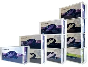 Unimed - Midwest Glove Box Holder Side Load with Dividers Horizontal Mounted 2-Box Capacity Clear 3-3/4 X 11 X 11-1/4 Inch Acrylic - M-835324-1220 | Each