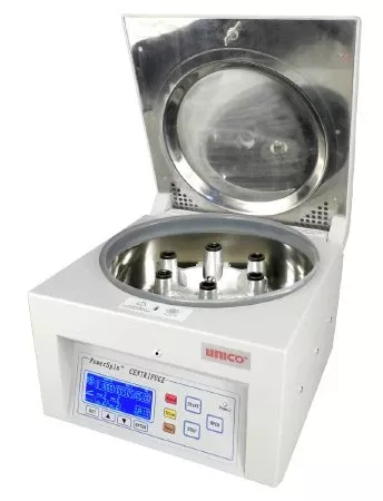 United Products & Instruments Centrifuge PowerSpin DX 6 Place Horizontal Rotor Variable Speed UP to 4,000 RPM - M-848197-1221 | Box of 1