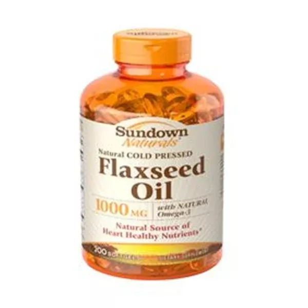 US NutritionFlaxseed Oil Supplement Softgels 1000mg 100/Bt
