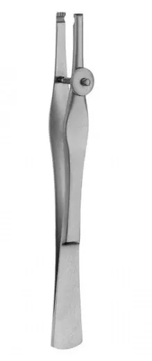 V Mueller Forcep Ossicle-Holding Sheehy 4-3/4" 4x5 Teeth Ea
