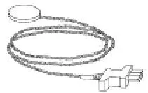 Vyaire Medical Cable Extension, Disposable, Adults and Infant For Disposable Temperature Probe - M-732323-4853 | Each