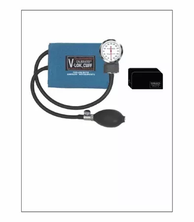 W.A. Baum Aneroid Sphygmomanometer with Cuff Baumanometer Pocket Size Hand Held Infant X-Small Cuff - M-585631-2788 | Each