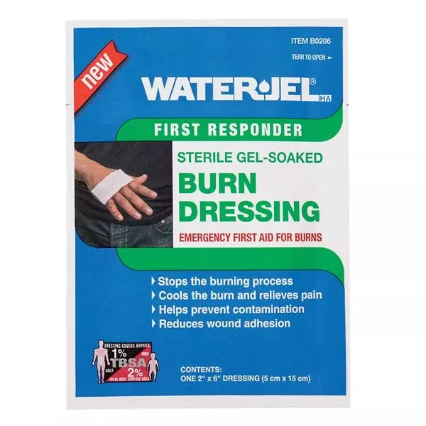 Waterjel Technologies Dressing Burn Water-Jel Gel 2x6" Sterile Ea