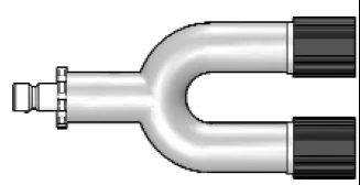 Welch Allyn ADAPTER, DYNA-KUFF F/HP MONIT - M-548029-1010 | Each