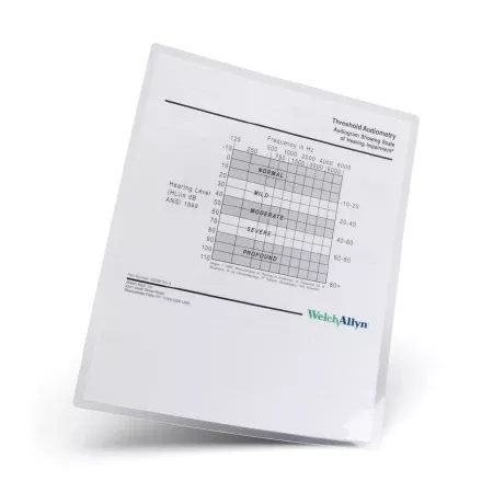 Welch Allyn Threshold Audiometry Card - M-824480-2789 | Each