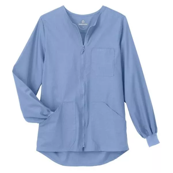 White Swan Uniform Jacket Cotton / Polyester Fundamentals Unsx Ceil Md 31" 4Pckt Ea
