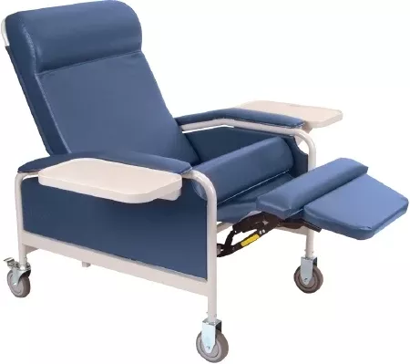 Winco 3-Position Recliner XL Convalescent Blue Ridge - M-742601-3693 | Each