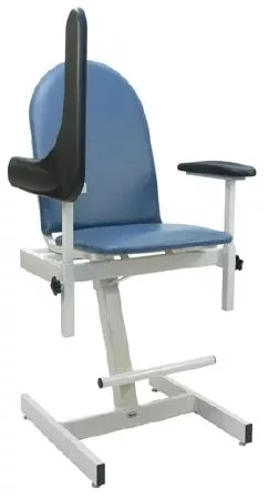 Winco Blood Drawing Chair 578 Series 1 Adjustable Flip Up Armrest Blueridge - M-669550-4004 | Each