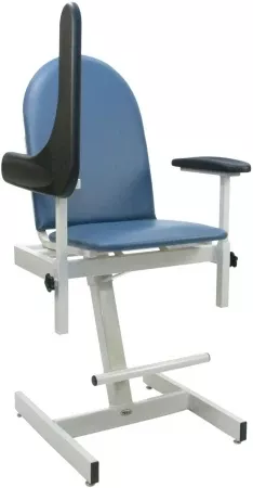 Winco Blood Drawing Chair Designer Single Pivot Armrest Black - M-987026-3249 | Each