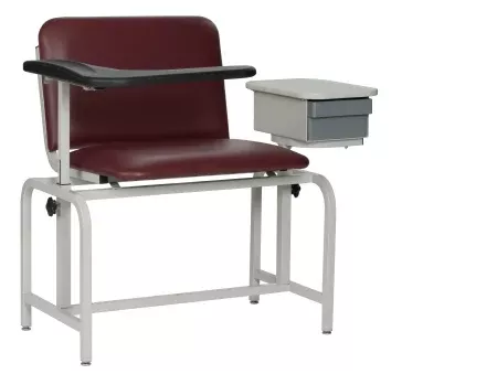 Winco Blood Drawing Chair Flip Up Padded Arm Eucalyptus - M-1038421-2753 | Each