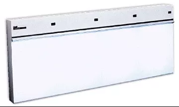 Wolf X-Ray X-Ray Illuminator Trimline 4 Bank 2 Tier 2 Lamp 15 W Wall Mount 44 W X 28 H X 3-1/4 D Inch Four, 17 L X 14 W Inch Film - M-690796-1630 | Each