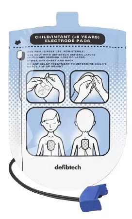Worldpoint ECC Defibrillator Electrode Pad Child - M-1070999-2343 | Pair