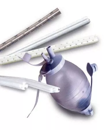 Wound Drain Tube S-Vac Silicone Fluted Style 15 Fr. Size - M-491288-4352 | Each