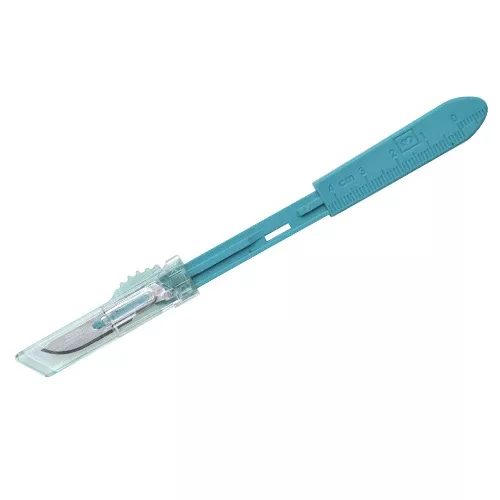 Xodus Medical Handle Scalpel Blade #10 Safety Disposable 50/Ca