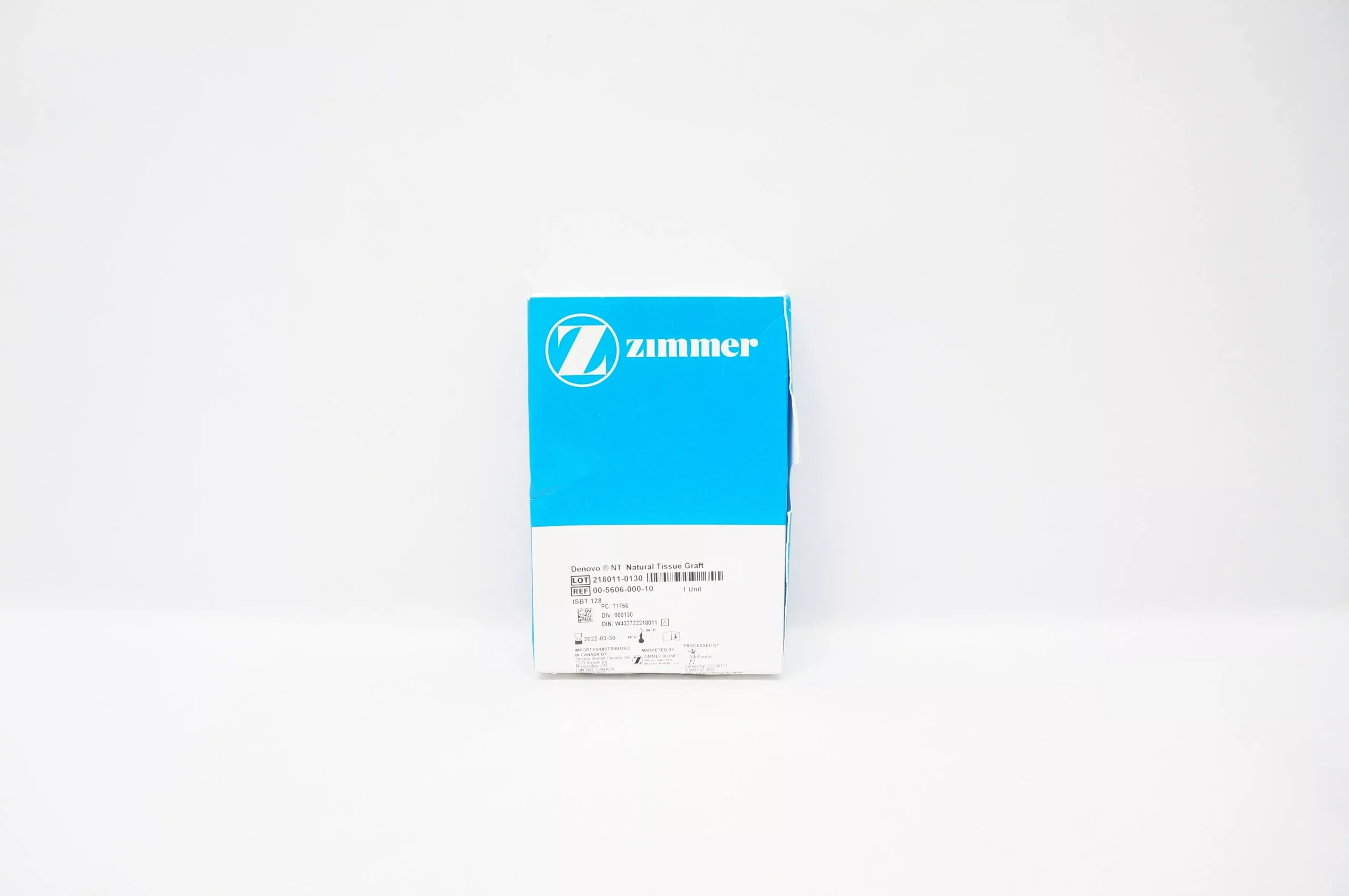 Zimmer 00-5606-000-10 DeNovo NT Natural Tissue Graft (x)