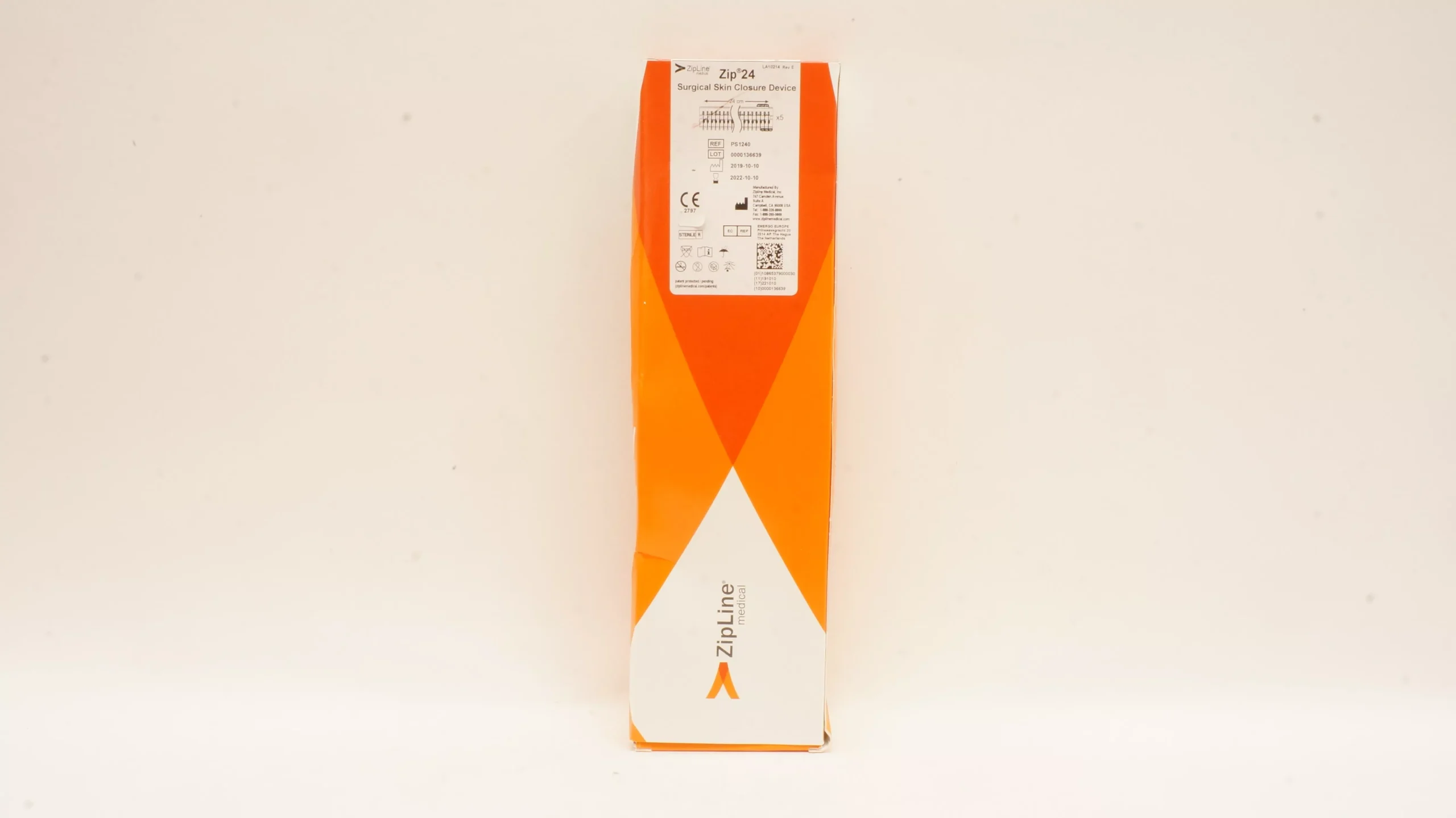 ZipLine PS1240 Zip24 Surgical Skin Closure Device - Box of 5