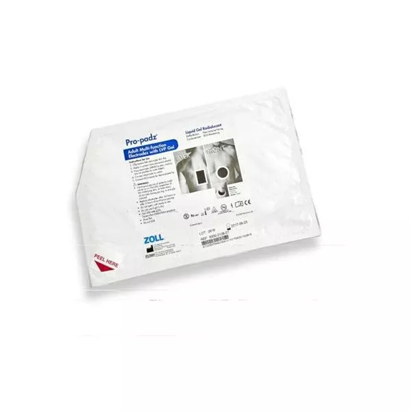 Zoll Medical Electrode Radiolucent Pro-Padz Liquid Gel Ea